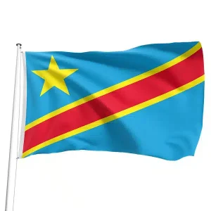 Drapeau République Démocratique du Congo