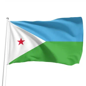 Drapeau Djibouti