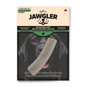 Bois de Cervidés Coupé à Mâcher pour Chiens, Nature Sauvage – Jawgler